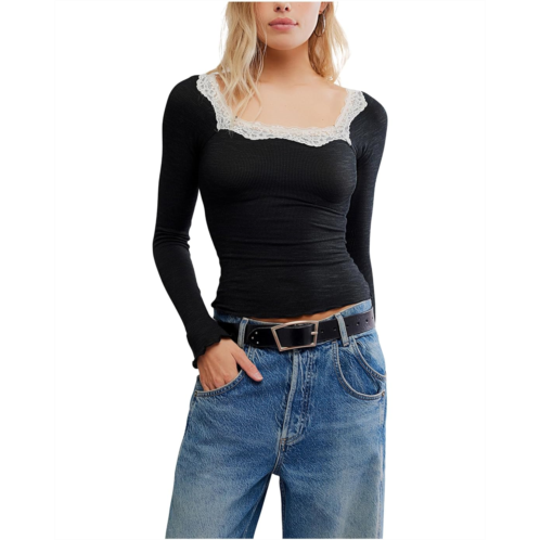 Womens Free People Oh My Darling Long Sleeve