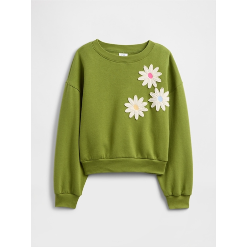 Gap Kids Oversized Crewneck Sweatshirt