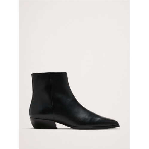 Bananarepublic Italian Leather Ankle Boot