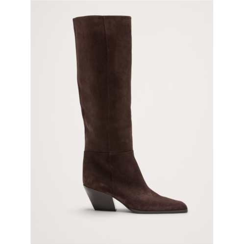 Bananarepublic Italian Leather Knee-High Boot