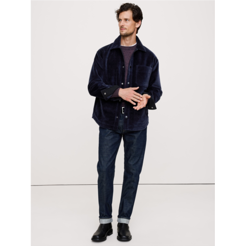 Bananarepublic Velour Overshirt