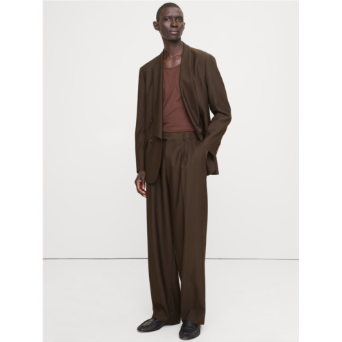 Bananarepublic Relaxed Italian Barathea Pleated Tuxedo Pant