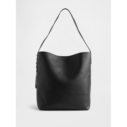 Gap Vegan Leather Bucket Tote Bag
