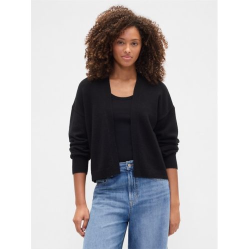 Gap Relaxed Boucle Open-Front Cardigan