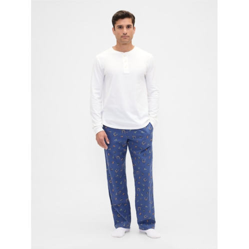 Gap Relaxed Flannel PJ Pants