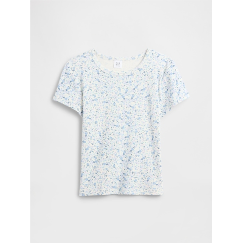 Gap Kids Ribbed Pointelle T-Shirt