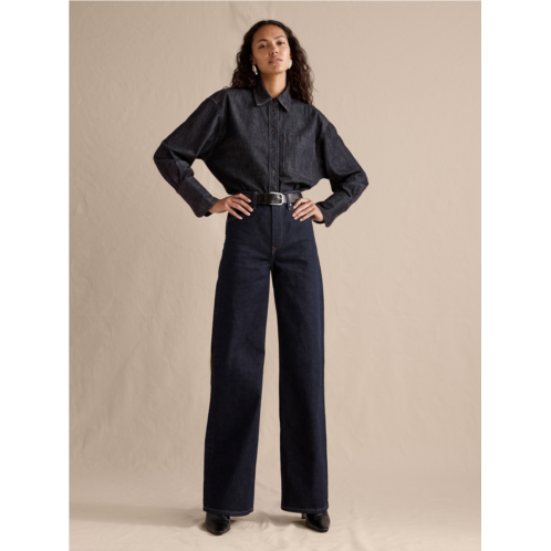 Bananarepublic The Icon Classic Wide-Leg Jean