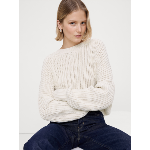 Bananarepublic Cotton Crew-Neck Sweater