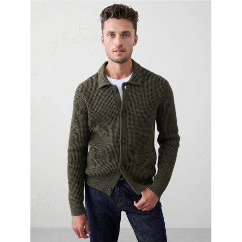 bananarepublic Waffle Cardigan