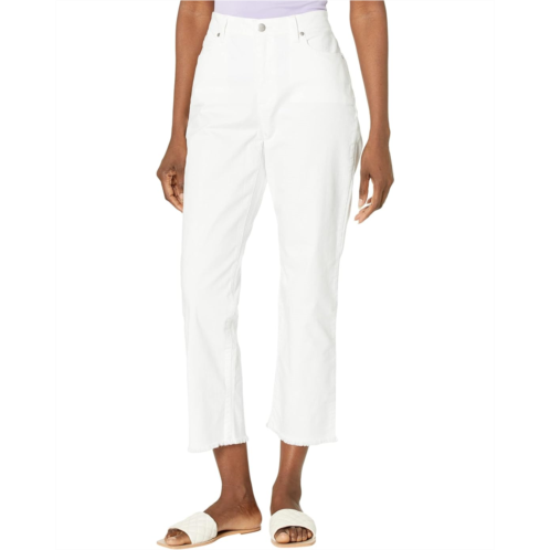 Eileen Fisher Straight Ankle Jeans in White