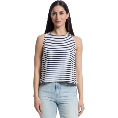 Womens Lilla P Mixed Media Tank