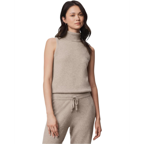 Womens Splendid Tori Cashmere Tneck Tank