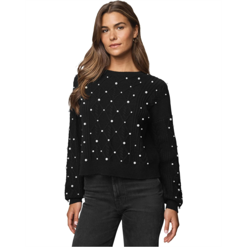 Womens Splendid Demi Pearl Sweater
