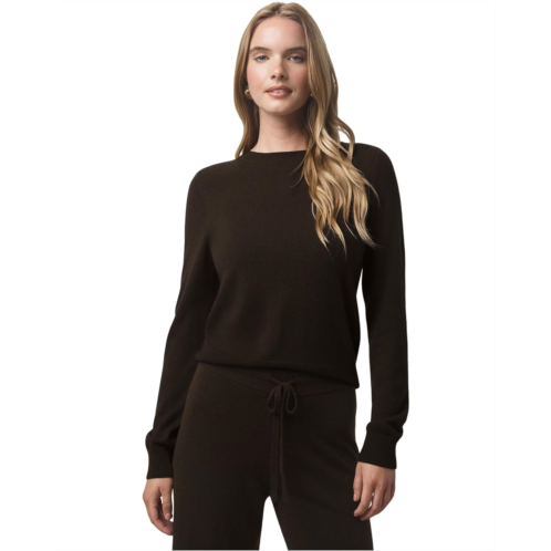 Womens Splendid Tori Cashmere Crew Sweater