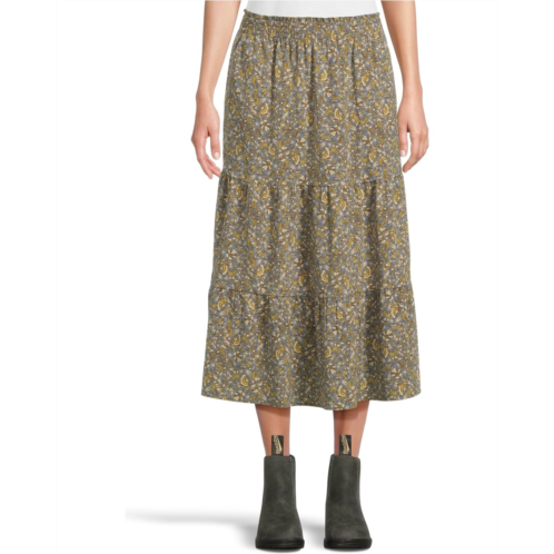 Toad&Co Sunkissed Tiered Midi Skirt