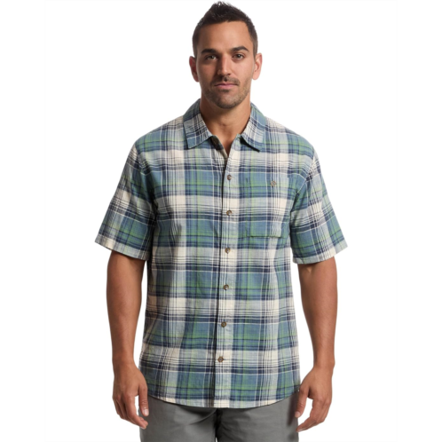 Mens Royal Robbins Redwood Plaid Short Sleeve