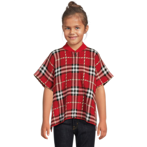 Burberry Kids Grela Check Cape (little Kids/Big Kids)