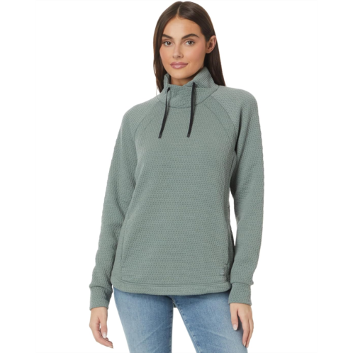 L.L.Bean Womens LLBean Ridgeknit Crossneck Pullover