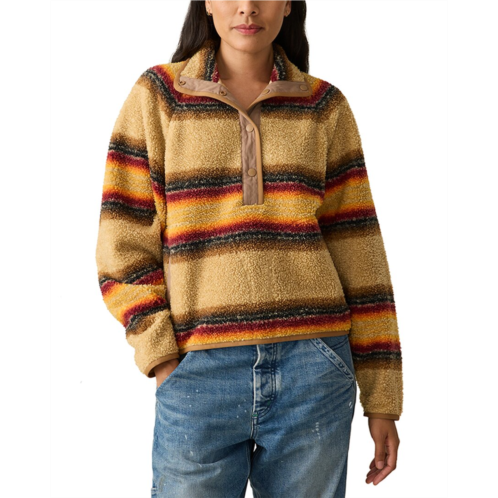 Faherty fireside fleece popover jacket