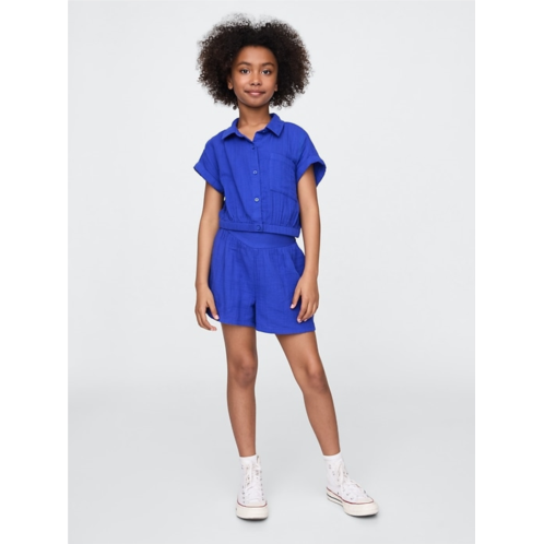Gap Kids Crinkle Gauze Outfit Set