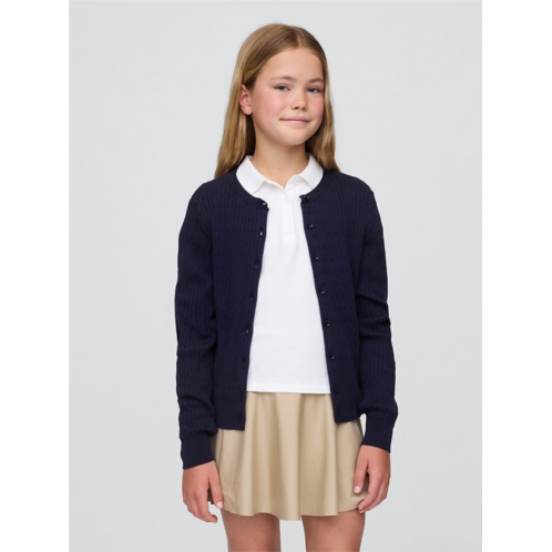 Gap Kids Uniform Cardigan Sweater