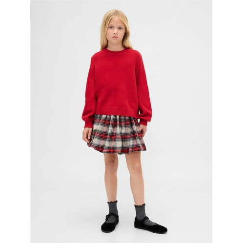 Gap Kids Plaid Bubble Skirt