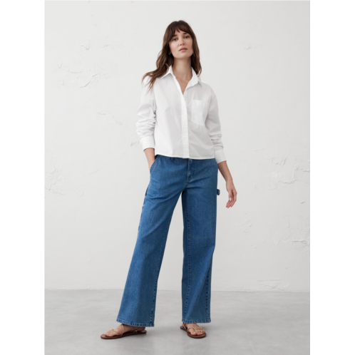 bananarepublic Boxy Button-Down Shirt