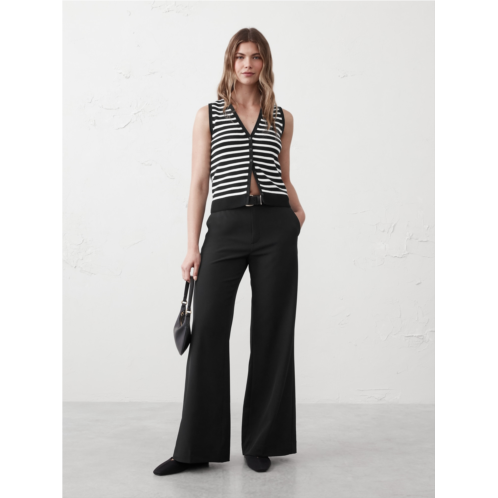 bananarepublic Wide-Leg Sculpted Trouser