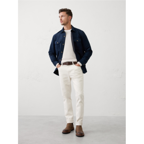bananarepublic Relaxed-Fit Vegan Suede Overshirt