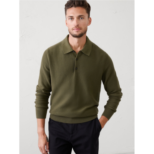 bananarepublic Seed Stitch Sweater Polo