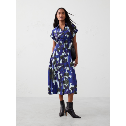 bananarepublic Twill Midi Shirtdress