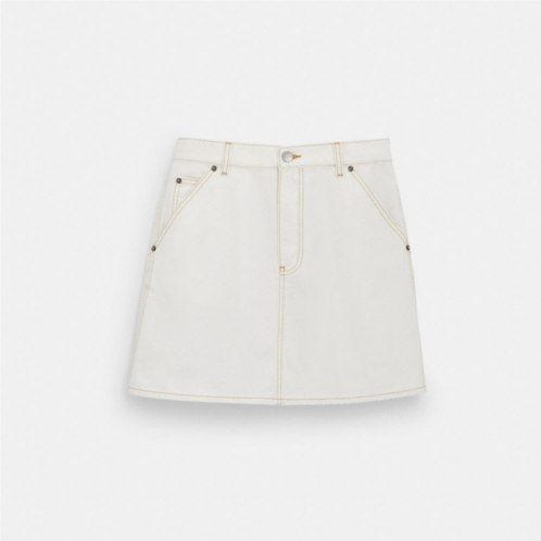 COACH Twill Utility Skirt In Organic Cotton And Recycled Polyester
