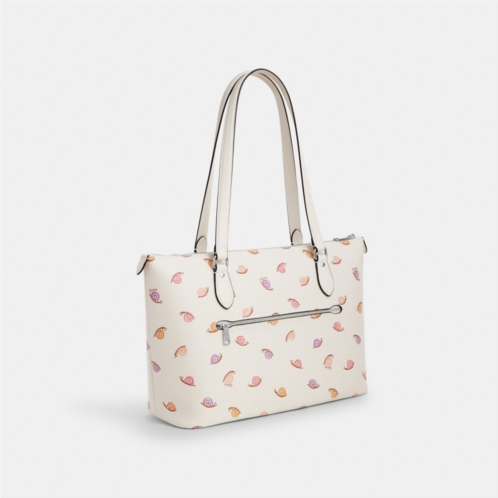 COACH Gallery Tote Bag With Snail Print
