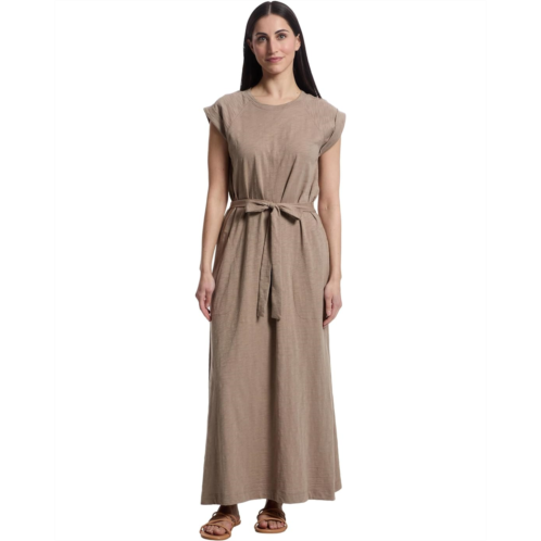 Womens Lilla P Saddle Sleeve Maxi Dress