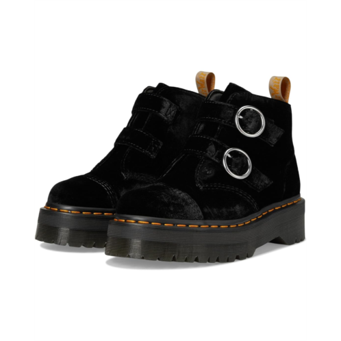Dr. Martens Vegan Devon Velvet Platform Boots