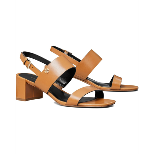 Womens Tory Burch 50 mm Double T Heel Sandals