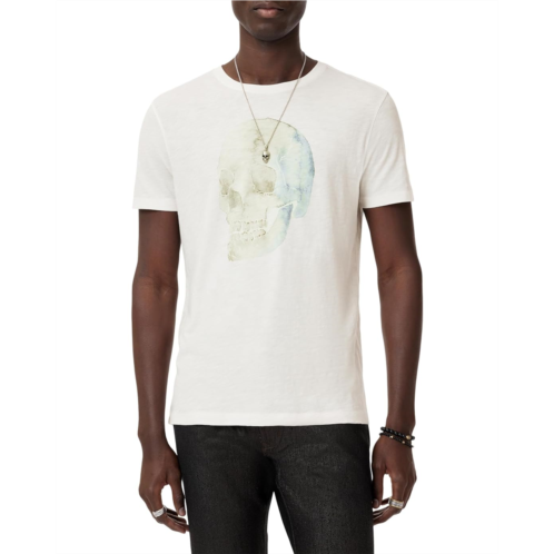 John Varvatos Watercolor Skull Tee KG6917S25