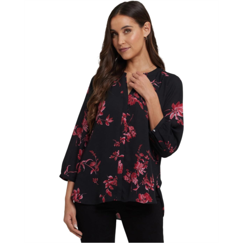 Womens NYDJ Pintuck Blouse