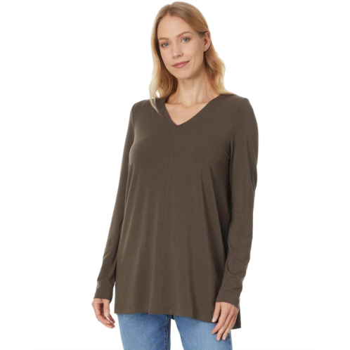 Womens Eileen Fisher V-Neck Tunic