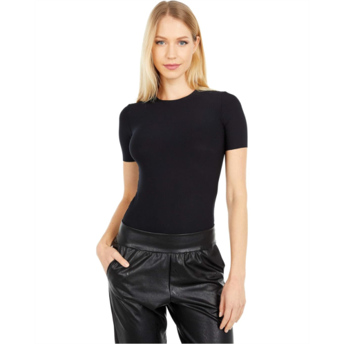 Womens Commando Butter Crew Neck Bodysuit - Short Sleeve BDS108