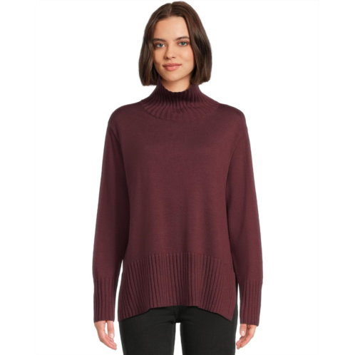 Womens Eileen Fisher Merino Turtle Neck Sweater