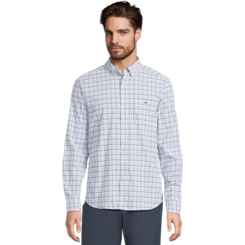 Mens Vineyard Vines Callwood Plaid Featherweight Performance Shirt