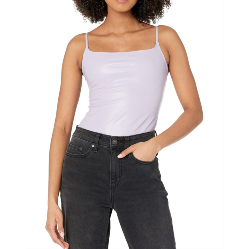 Commando Faux Leather Spaghetti Strap Bodysuit BDS309