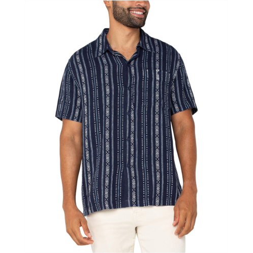 Mens Liverpool Los Angeles Short Sleeve Button Up Shirt