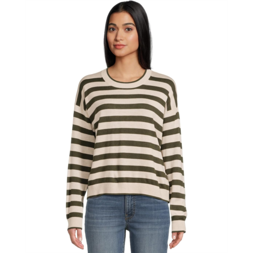 Womens Splendid Georgie Stripe Pullover Sweater