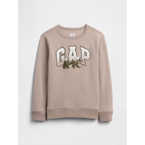 Gap Kids Crewneck Graphic Sweatshirt