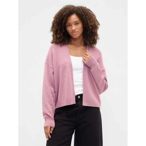 Gap Relaxed Boucle Open-Front Cardigan