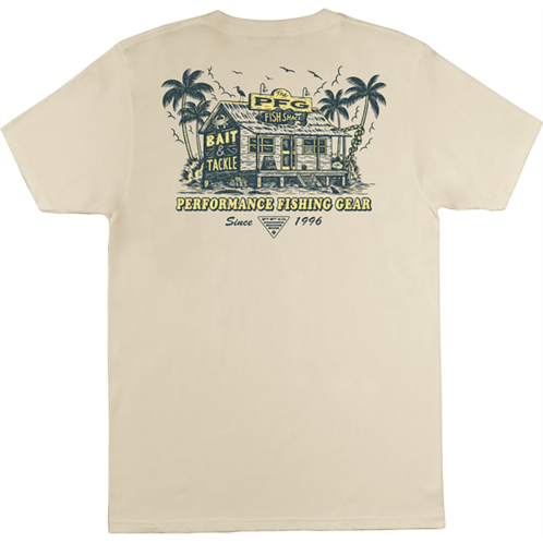 Columbia Sportswear Mens Performance Fishing Gear Fish Shack Short Sleeve T-shirt