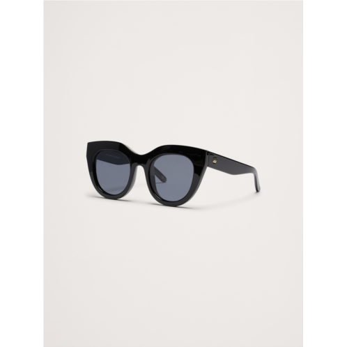 Bananarepublic Air Heart Sunglasses by Le Specs