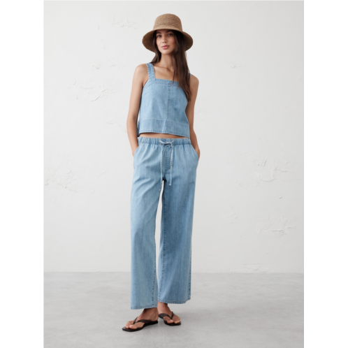 bananarepublic Denim Topstitch Tank